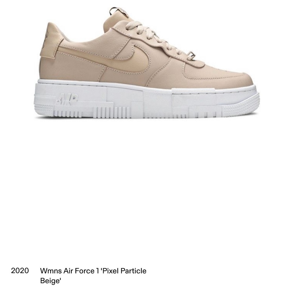 Nike Women’s Air Force 1 Pixel Particle Beige Sneakers